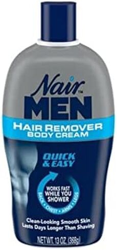 Nair Hair Remover Men Body Cream 368 ml Pump by Nair in Kuwait