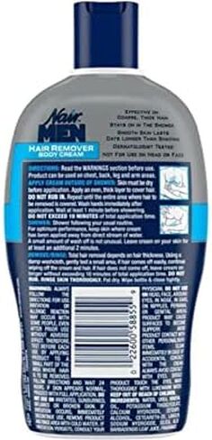 Nair Hair Remover Men Body Cream 368 ml Pump by Nair in Kuwait
