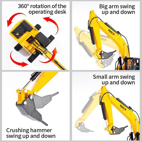 1/35 Large Wheeled Loader Heavy Duty Construction Metal Bulldozer, Loder Vehicle Toys for Kids, Outdoor Sandbox Car Toys, Birthday Gift Toddler Boy Kid. in Kuwait