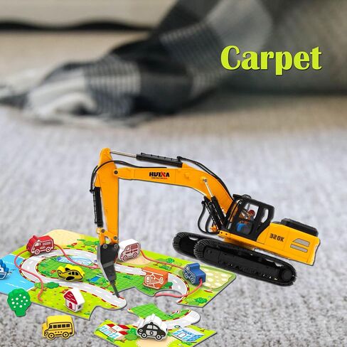 1/35 Large Wheeled Loader Heavy Duty Construction Metal Bulldozer, Loder Vehicle Toys for Kids, Outdoor Sandbox Car Toys, Birthday Gift Toddler Boy Kid. in Kuwait