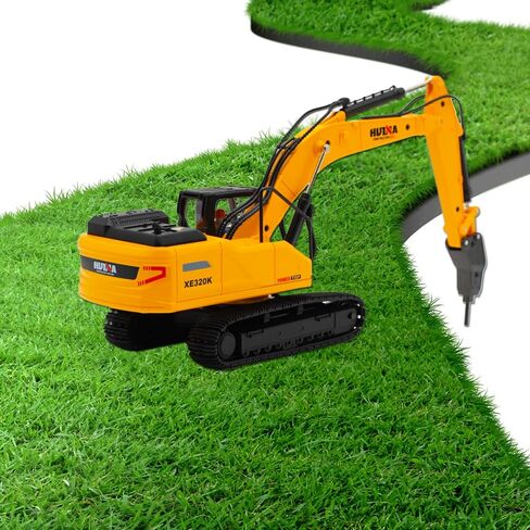 1/35 Large Wheeled Loader Heavy Duty Construction Metal Bulldozer, Loder Vehicle Toys for Kids, Outdoor Sandbox Car Toys, Birthday Gift Toddler Boy Kid. in Kuwait