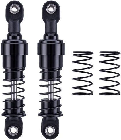 75mm-115mm Big Bore Shocks, RC Crawler Shocks for 1/10 RC Crawler LCG Chassis Gspeed V3 Element Enduro SCX10 TRX4 Gamde R1 Comp Builds DIY (Red 85mm 2pcs) in Kuwait