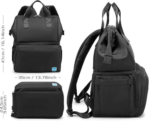 Portable Travel Backpack is Compatible with Xbox Series X Console, Suitcase is Equipped with 2 Independent Large Storage Spaces for Controller、Cables、Other Accessories.(Light Black) in Kuwait