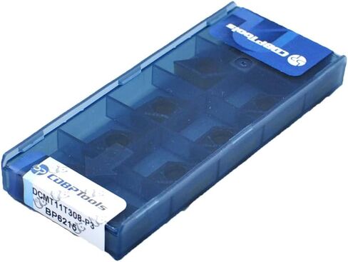 إدراج كربيد CNC DCMT070204/ DCMT21.51 لقطع المعادن الصلب، أداة مخرطة معدنية DCMT للصلب، 10 قطع in Saudi Arabia