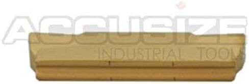 Accusize Industrial Tools Mgmn300 Tin Coated Carbide Inserts, 10 Pcs/Box, 2403-4026x10 in Kuwait