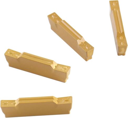 Accusize Industrial Tools Mgmn300 Tin Coated Carbide Inserts, 10 Pcs/Box, 2403-4026x10 in Kuwait