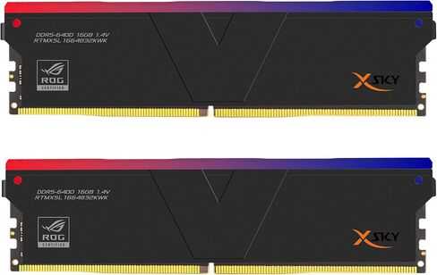 V-Color DDR5 ROG Certified Manta XSky RGB 32GB (16GBx2) 7000MHz 2Gx8 CL36 1.45V SK Hynix IC Gaming RAM U-DIMM Silver (RTMXSL1670836SWK) (Intel XMP ASUS ROG Z790 Series Motherboard) in Saudi Arabia