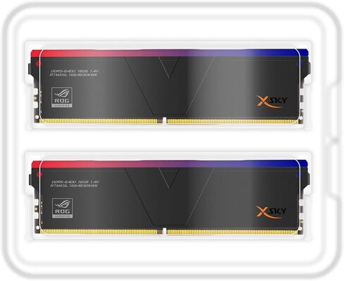 V-Color DDR5 ROG Certified Manta XSky RGB 32GB (16GBx2) 7000MHz 2Gx8 CL36 1.45V SK Hynix IC Gaming RAM U-DIMM Silver (RTMXSL1670836SWK) (Intel XMP ASUS ROG Z790 Series Motherboard) in Saudi Arabia