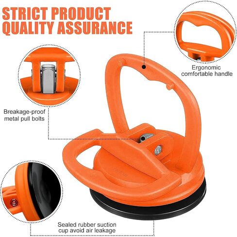 مجتذب دنت السيارة، طقم إزالة دنت، 2 حزمة من مجموعة أدوات سحب دنت السيارة، مزيل قوي لانبعاجات السيارة، مجتذب دنت كوب الشفط ومجموعة إصلاح دنت بدون طلاء لجسم السيارة والزجاج والبلاط والمرآة in Kuwait