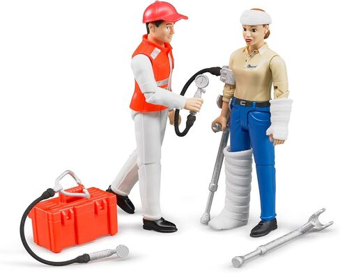 Bruder 62710 bworld Figure Set Ambulance Toy Figure in Saudi Arabia