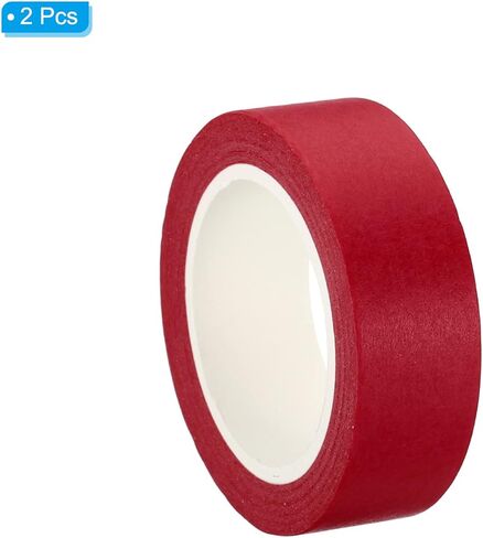 PATIKIL Holographic Washi Tape 0.59 Inch x 10.93 Yards, 2 Roll Self Adhesive Masking Sticker for DIY Art Craft Wrapping Decoration, Black in Kuwait