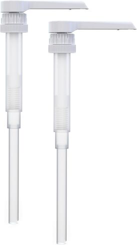 موزع مضخة جالون من برايت فروم للزجاجات البلاستيكية أو الزجاجية - شديد التحمل، مانع للتسرب للاستخدام التجاري والمنزلي - مضخة بلاستيكية خالية من مادة BPA لإبريق سعة 1 جالون - عبوة من قطعتين in Kuwait