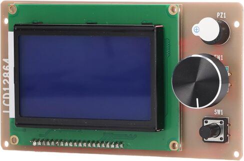 مجموعة أدوات التحكم في الطابعة ثلاثية الأبعاد 12864 شاشة LCD RAMPS1.4 لوحة عرض ذكية للرسومات شاشة بديلة للطابعات ثلاثية الأبعاد مع جهاز تشفير لتعديل المعلمة، واختيار الملف للطباعة in Saudi Arabia