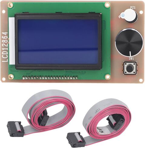 مجموعة أدوات التحكم في الطابعة ثلاثية الأبعاد 12864 شاشة LCD RAMPS1.4 لوحة عرض ذكية للرسومات شاشة بديلة للطابعات ثلاثية الأبعاد مع جهاز تشفير لتعديل المعلمة، واختيار الملف للطباعة in Saudi Arabia
