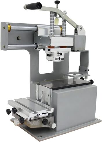 Manual Single Color Pad Printer with Sealed Ink Cup Pad Printing Machine Ball Mug Print No Leaking Easy Opearate in Saudi Arabia