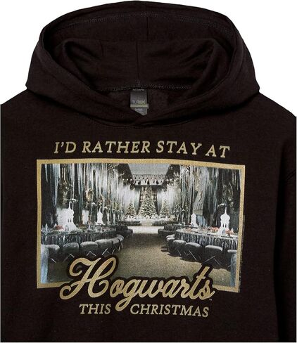 Harry Potter Kids Christmas Stay at Hogwarts Youth Pullover Hoodie in Saudi Arabia