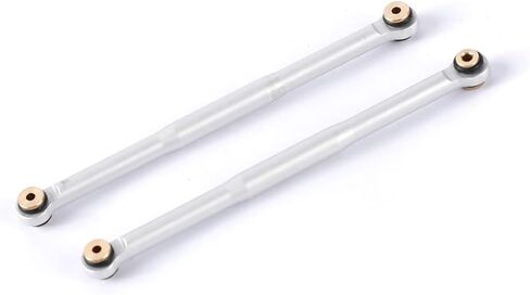 Aluminum Alloy Suspension Rod Links Set for Axial SCX24 C10 1/24 RC Crawler Car Upgrade Parts (Black) in Saudi Arabia