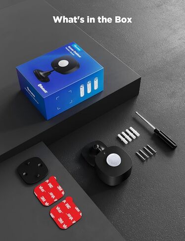 مستشعر حركة Govee خارجي، مستشعر حركة لأضواء Govee WiFi، يدعم تأثيرات الإضاءة DIY، التحكم بالبلوتوث عبر التطبيق، يعمل بالبطارية، تركيب لاسلكي، مؤقت، وحساسية قابلة للتعديل in Kuwait