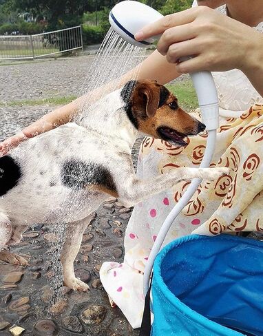 دش محمول للتخييم، دش خارجي، دش كهربائي محمول باليد in Kuwait