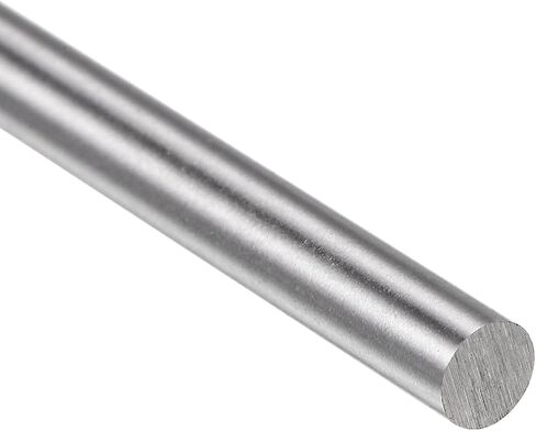 uxcell 2pcs Round Steel Metal Rods, 7.5mm x 100mm High Speed Steel (HSS) Lathe Bar Stock Tool, for Shaft Gear Drill Lathes Boring Machine Turning Miniature DIY Craft, 2pcs in Saudi Arabia