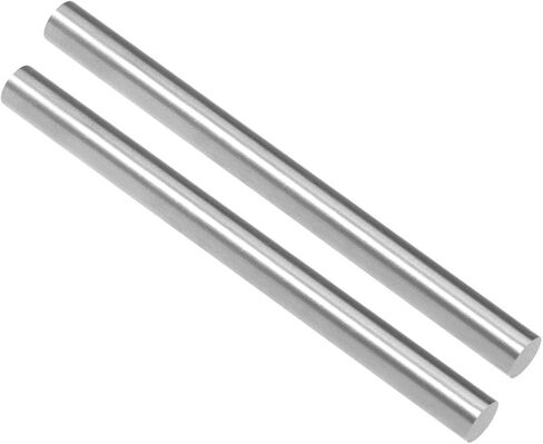uxcell 2pcs Round Steel Metal Rods, 7.5mm x 100mm High Speed Steel (HSS) Lathe Bar Stock Tool, for Shaft Gear Drill Lathes Boring Machine Turning Miniature DIY Craft, 2pcs in Saudi Arabia