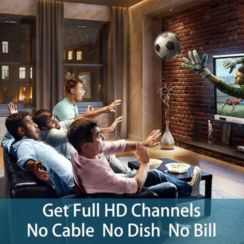 Lava Omnipro HD-8008 Omni-Directional HDTV Antenna 360 Degree - Attic or Roof Mount TV Antenna for Clear Reception, 4K 1080P (HD-8008_FBA) in Kuwait