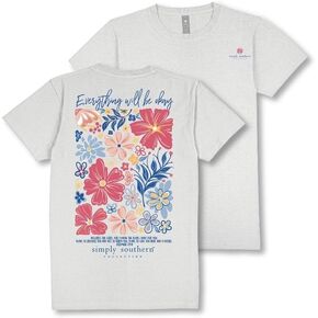 Simply Southern Everything Will Be Okay - Youth T-Shirt in Kuwait