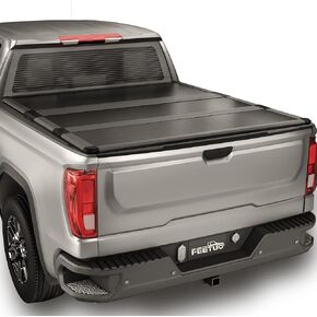 Hard Tri Fold Tonneau Cover Truck Bed for Compatible with 2007-2025 Chevy Silverado/GMC Sierra 1500 5.8FT/69.3inch Not for CarbonPro Bed in Kuwait