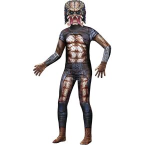 Boys Alien Hunter Costume Halloween Bodysuit Jumpsuit with Mask for 6-12 Years in Kuwait