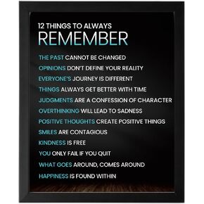 Life Lesson | Motivational Wall Decor | Inspirational Wall Decor Poster for Home Decor, Classroom Decor, Office Decor | Motivational Poster | Encouragement Gifts | Leadership Quotes Wall Art - 8x10 | in Saudi Arabia