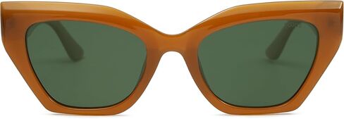 SOJOS Square Cat Eye Polarized Sunglasses for Women Retro Classic Vintage Trendy Cateye Shades Sunnies Gafas de sole SJ2235 in Saudi Arabia