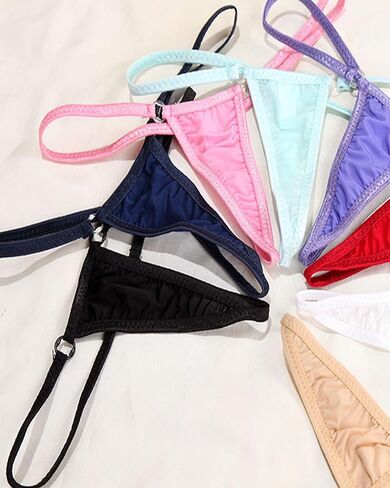 Micro Bikini Extreme Slutty Sheer Transparent Thong Bikini Set for Women Sexy Mini String Tiny Bathing Suit Swimsuits in Saudi Arabia