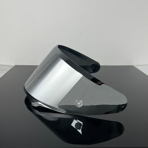HJ-42 Helmet Visor Replacement,UV Protective Scratch-Resistant Helmet Face Shield Windproof Visor Compatible with HJC RPHA 12,RPHA 12N,RPHA 12 Carbon (Silver-Day Use Only) in Saudi Arabia