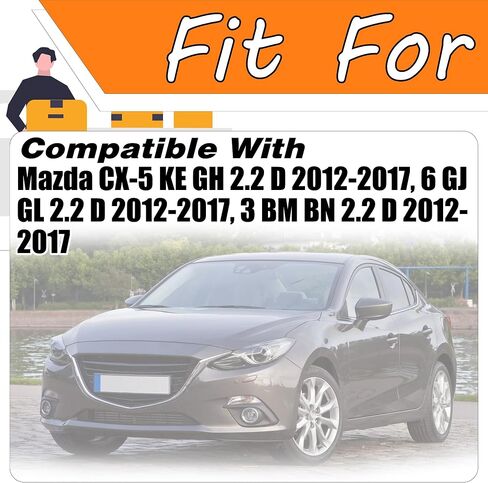 Exhaust Camshaft Lifters Compatible for Mazda CX-5 KE GH 2.2 D 2012-2017 Mazda 6 GJ GL 2.2 D 2012-2017 Mazda 3 BM BN 2.2 D 2012-2017 Replace# SH01-12-440A SH09-12-150 in Saudi Arabia