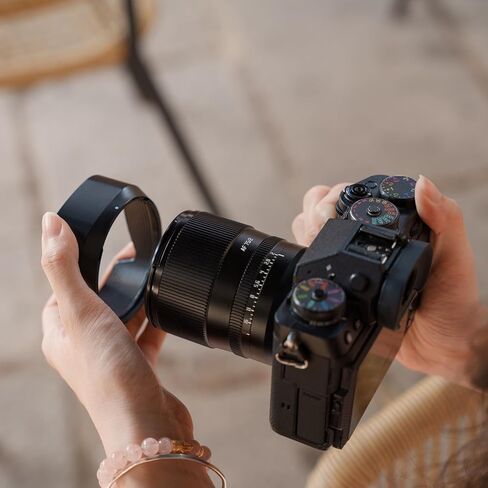 TTArtisan 56 مللي متر F1.8 X-Mount APS-C عدسة رئيسية للتركيز التلقائي لكاميرات Fujifilm Fuji X-Mount X-A1 X-A10 X-A3 X-A5 X-A7 X-M1 X-H1 X-H2 X-H2S X- T1 X-T10 X-T100 X-T2 X-T20 X-T200 X-T3 X-T30 X-T30II X-T4 X-T5 in Saudi Arabia