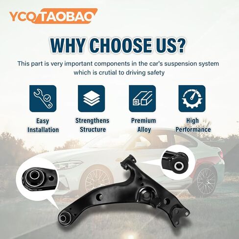 Front Left Lower Control Arm Shaft Kit 1PC Replaces 3846346, 3901038 Compatible with GMC C25 1975-1978 Compatible with GMC C25 Suburban 1975-1978 Compatible with GMC C2500 1979-1986 in Saudi Arabia