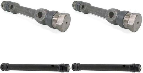 Front Upper Lower Control Arm Shaft Kit 4PC Replaces 3846345, K6098 Compatible with Chevrolet C10 Pickup 1963-1972 Compatible with Chevy C10 Pickup 1963-1972 in Saudi Arabia