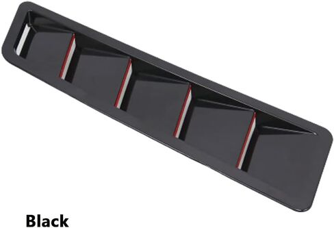 Self-Adhesive, 2 PCS Black Car Air Flow Intake Cover Hoods Vents Bonnet Cover, Compatible with Most Vehicles in Saudi Arabia