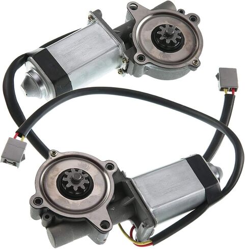 محرك رفع نافذة الطاقة A-Premium متوافق مع Ford F-150/250/350/F Super Duty، Bronco 1992-1995، Cougar 1990-1995، Thunderbird 1989-1997، السائق والراكب، مجموعة من قطعتين in Saudi Arabia
