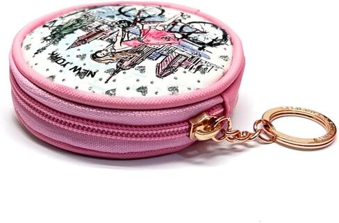 Girls & Women Fashion Cute Classic Elegant New York Souvenir Key Change Holder Pouch Coin Purse (JP330109C) in Saudi Arabia