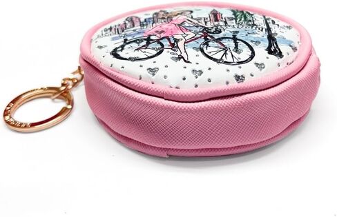 Girls & Women Fashion Cute Classic Elegant New York Souvenir Key Change Holder Pouch Coin Purse (JP330109C) in Saudi Arabia