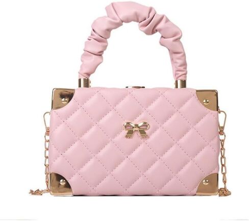 Cute Evening Bag Crosse bag Pink Purse Kawaii Pouch Wallet, Shoulder Bag Hand bag Crosse bag for Women&Girl Daily Use Gift in Kuwait