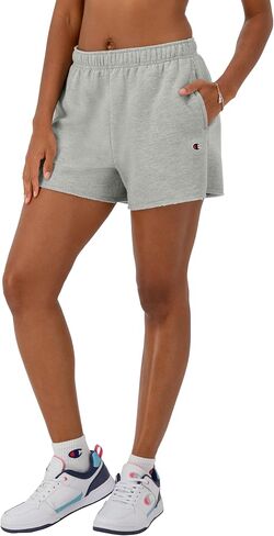 Champion Women's Shorts, Fleece, Comfortable Fleece, Shorts for Women, 3" in Saudi Arabia