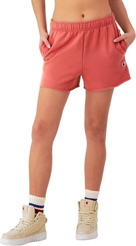 Champion Women's Shorts, Fleece, Comfortable Fleece, Shorts for Women, 3" in Saudi Arabia