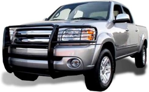 وحدة حماية من الصدمات لفرشاة شبكة الحصان الأسود باللون الأسود متوافقة مع 2004-2006 Toyota Tundra-17TS27MA in Saudi Arabia