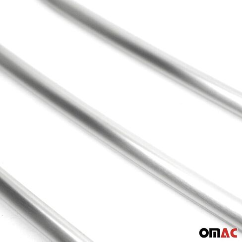 OMAC Front Bumper Grill Trim for Mercedes Sprinter W907 910 2019-2025 Brushed Steel in Saudi Arabia