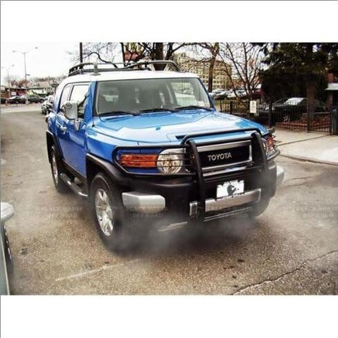 Black Horse Grille Brush Bumper Guard Modular Black Compatible with 2007-2014 Toyota FJ Cruiser-17A098600MA in Saudi Arabia