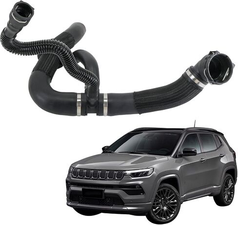 خرطوم مخرج سائل تبريد المحرك متوافق مع Jeep Compass 2.4L 2017-2022 أنبوب المبرد لخزان التبريد السفلي يحل محل 68249896AC 68380330AA 68380330AB in Saudi Arabia
