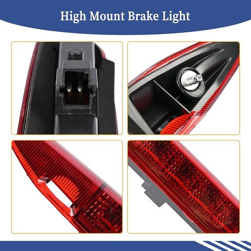 84701AJ01A High Mount Brake Light Compatible with Subaru Outback 2010 2011 2012 2013 2014, LED 3rd Brake Light, Red in Saudi Arabia