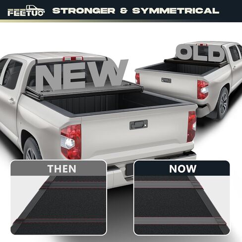 Hard Tri Fold Tonneau Cover Truck Bed for Compatible with 2007-2025 Chevy Silverado/GMC Sierra 1500 5.8FT/69.3inch Not for CarbonPro Bed in Kuwait